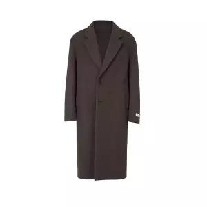 [롯데백화점]본 남성 F/W 캐시미어 너치드 하프 반더블코트 그레이 BN3WHA560GY