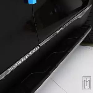 [간지] 올뉴렉스턴 사이드 가니쉬 알루미늄  바디 포인트 튜닝 몰딩 액세서리 장식 용품 [호환상품]