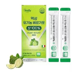 액상 유기농 베르가못샷 100% 폴리페놀 루테올린 플라보노이드 콜레스테롤 면역력 15포