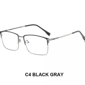 티타늄안경테 158mm 너비 대형 스펙타클 남자 티타늄 안경 합금 광학 얼굴 큰 프레임 비