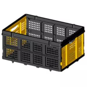 스탠리 바스켓 폴딩 박스 정리 플라스틱 접이식 상자