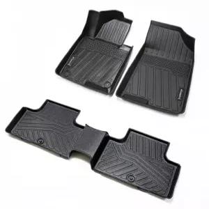 베라크루즈 매트 1열+2열 TPE 고무 입체바닥 방수 발판