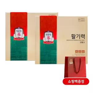 [쇼핑백포함] 정관장 활기력 20ml x 16개입 2개 / WJ