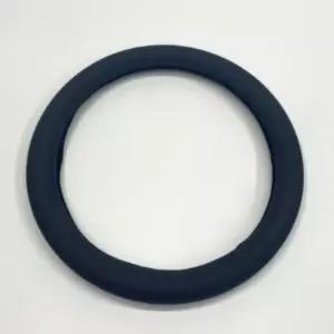 고급 실리콘 핸들 커버 블랙/보호/운전대/덮개/원형/사계절용/차량용/카바/자동차/논슬립/오염/미끄럼/방지