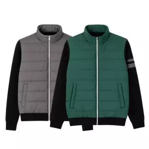 오리털 남자 다운 패딩 점퍼 겨울 니트 웨어 잠바 남성 보온 따뜻한 골프