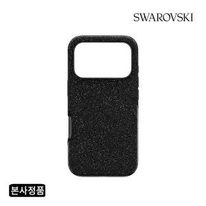 [롯데백화점]스와로브스키 [본사정품] 아이폰 17 Pro 블랙 케이스 5731154