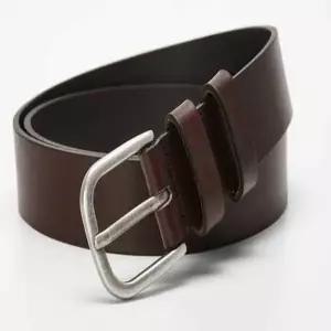 [하프클럽/에스티코]다크브라운 통가죽 벨트 (브라운) SBEVZ79TSH