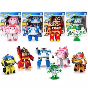 로보카폴리 변신로봇 4인치 5인치 디럭스 변신로봇