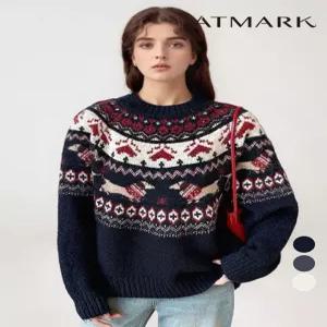 [앳마크]ATMARK (77까지)크리노르딕라운드니트_AE59KN035G