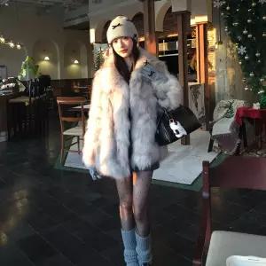 틴다샵 페이크퍼자켓 페이크퍼 밍크 자켓 무스탕