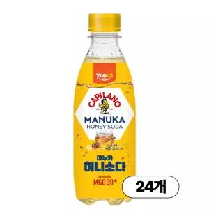 카필라노 마누카 꿀 허니 소다 탄산음료 350ml 24개