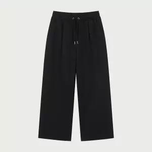 [행텐][행텐]여성 더블페이스 턱 와이드팬츠_100(10560-138-201-07)