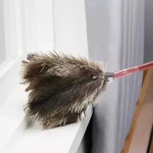 타조털이개 총채 먼지털이 먼지떨이개 집먼지 청소 깃털 50cm