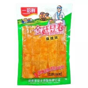 진구도우주안 팽이버섯 건두부말이 대용량 156g 대형 마라맛 중국간식