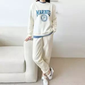 GBB SD782 여자기모마린맨투맨조거세트