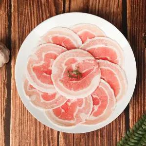 스페인산 듀록 대패 꽃삼겹살 500g (냉동)