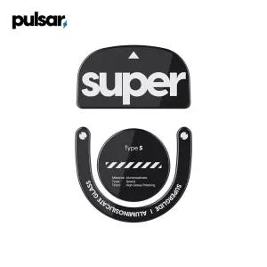 펄사 로지텍 GPX2 타입-S 블랙 슈퍼글라이드 지슈라2 유리 마우스피트 슈퍼스트라이크 호환