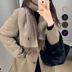 [폴로]랄프로렌 포니 리버시블 프린지 머플러 PC0455 411 65118538