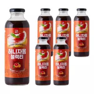 다농원 허니자몽 호텔 카페 사무실 블랙티 600g 1개입 6개