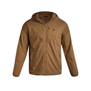 스파이더 남성용 바람막이 재킷 - 경량 단열 방수 액티브 집업 후드