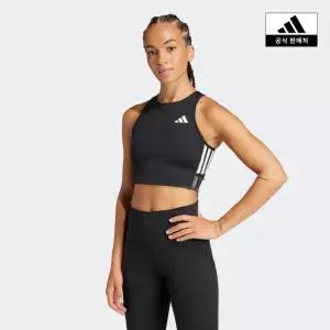 [아디다스](의정부점)[아디다스코리아공식] 아디제로 러닝 젤 포켓 크롭탑 [JN7162]