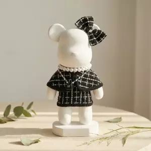 블랙 빅코코 대형 베어 석고 방향제 디퓨저 오브제 실내 인테리어 집들이 선물