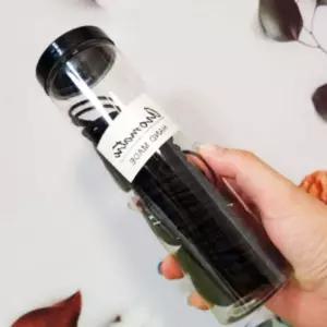 업소용 머리끈 고탄력 헤어밴드 묶기 검정색 세트컬러 블랙 포니테일 고무줄 헤어 기타올댓팩토리 대용량