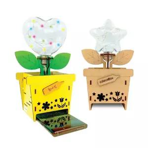 (보이스 스펙트럼 스피커G) AI 전자화분 만들기 (1인용) / 소리반응센서 학습교구