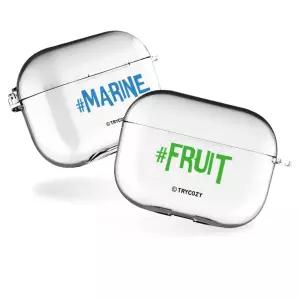 트라이코지 손글씨 에어팟 시리즈 클리어 투명 케이스 에어팟프로 2세대 3세대 4세대