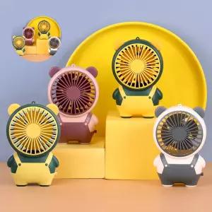 휴대용 무선선풍기 곰돌이스탠드선풍기 손선풍기