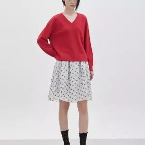 [롯데백화점]쥬크 플라워 자카드 미니 플레어 스커트 Z261MSD003