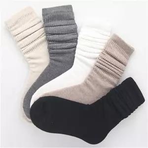 아동 워머 삭스 주름 골지 셔링 삭스 3켤레 묶음