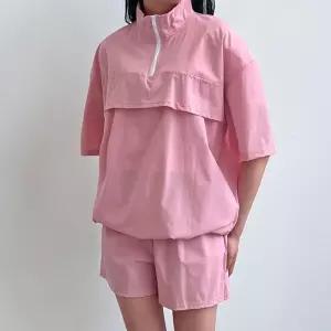 여성 아노락세트 1p 여름 반팔 반바지 운동복 상하의 여자 트레이닝 홈웨어