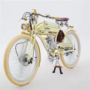 클래식 전기자전거 전동 바이크 레트로 레스토랑 감성 인테리어