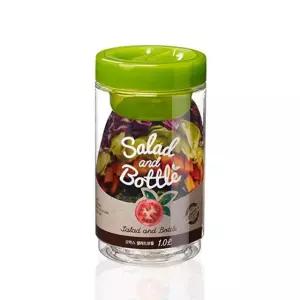 코멕스 샐러드보틀 1L 그린 밀폐용기 피크닉 도시락통