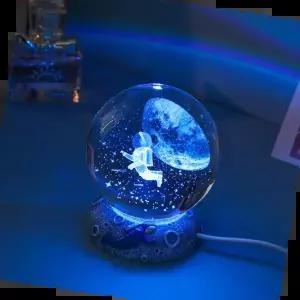 수정구 무드등 감성 조명 인테리어 소품 유리 LED등