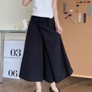 모임 편안한 빅사이즈 여성 미디스커트 큐롯 40대 롱