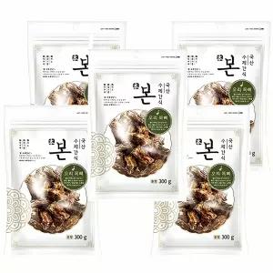 강아지 간식 오리 목뼈 300g 5개입 반려견 육포 닭갈비 뼈 소세지 애완동물 장난감