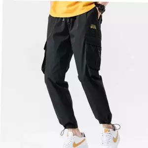 골지바지 캐주얼 남성 봄 가을 여름 허리밴딩 조거 배기 팬츠