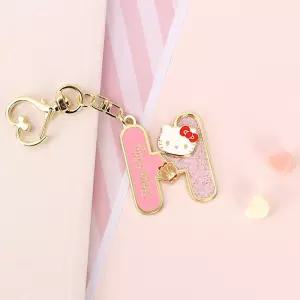 헬로키티 이니셜 링키링 홀더 열쇠고리 캐릭터링 가방 가방링 산리오링 귀여운링