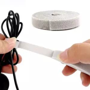 WL 잘라쓰는 케이블 전선 타이 정리 찍찍이 3m