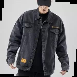 남성트러커 트러커자켓 연청 흑청자켓 데님 가을 아우터