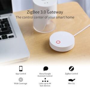 Tuya 스마트 ZigBee 허브 게이트웨이 무선 리모컨 홈 브리지 센서와 호환 가능