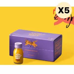 타이거모닝 음료 락토샷 레몬 생강 애사비 8개입 X 5