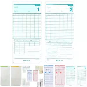 (100매 1개) 맥스 ER-M 출퇴근카드/기록지/출근/근태/관리/시간/용지/종이/사무실/회사/오피스/타임/체크