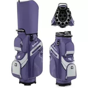 골프카트 백미러 거울 지안텍스 골프백 캐디백 남성용 여성용 카트용 가벼운 무게 2.6kg 5.7파운드 14구획