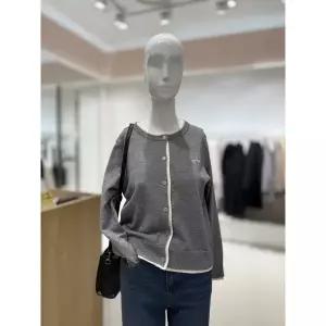 [롯데백화점]SOUP 라운드 배색 오픈가디건  SC3GD81Q