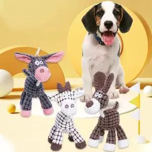 튼튼한강아지장난감 키밍 강아지 장난감 인형 이갈이 삑삑이 반려동물