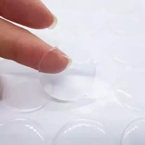 투명 원형 에폭시 스티커 24매 DIY 만들기 재료