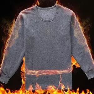 방한 내의 세트 데일리 안감 스티치 기모 남성용 (KYR-WCEF53C)